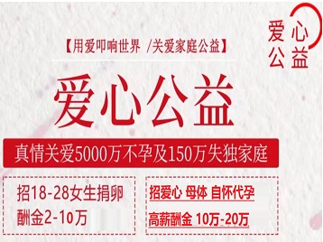 通化捐卵助孕生子 爱心志愿者招募